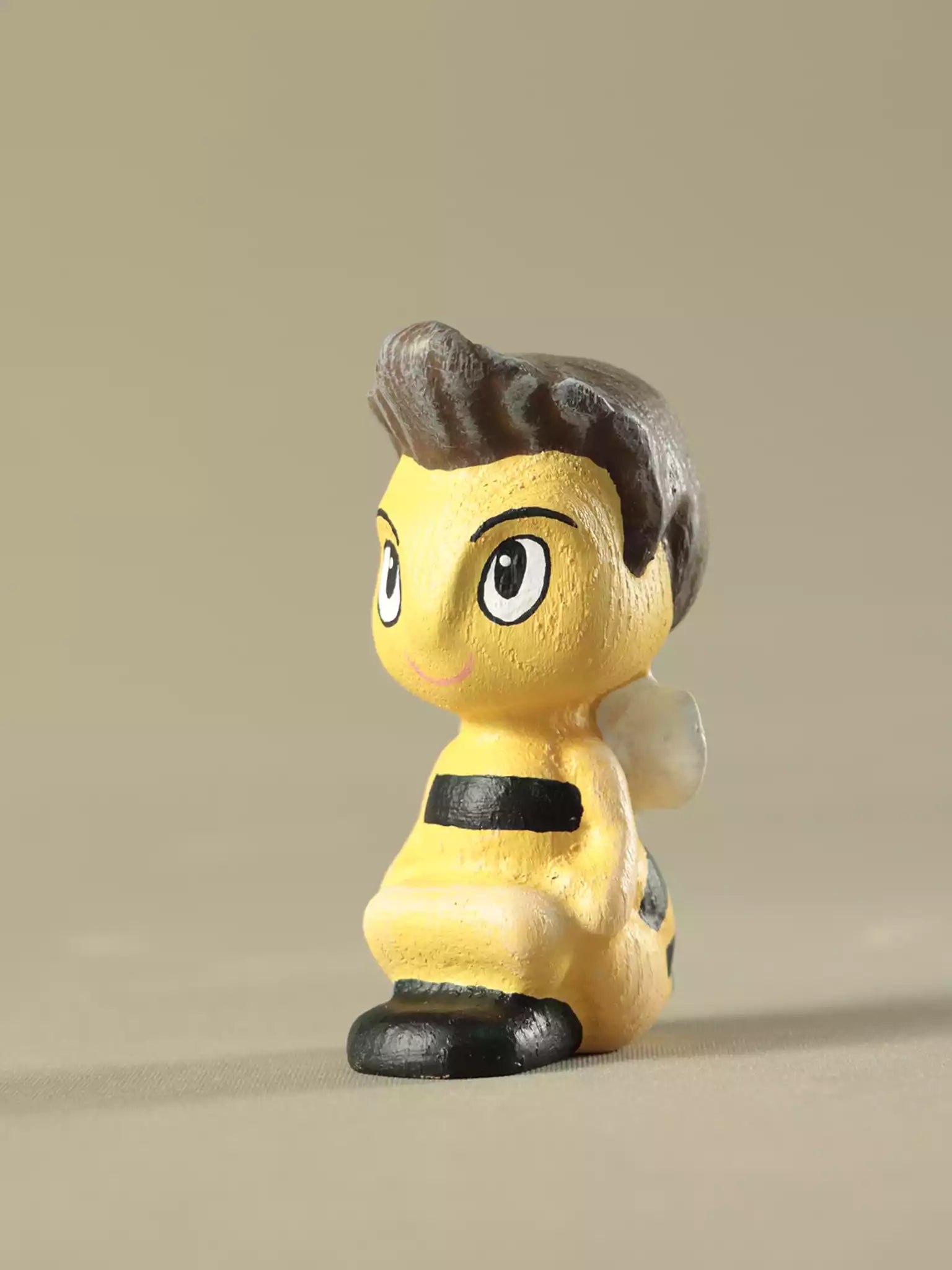 Wooden Drone Bee figurine