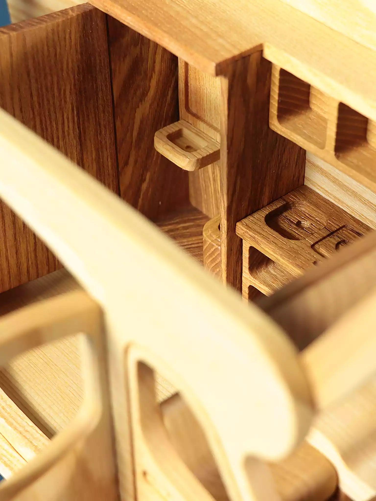 Wooden Camper Van - Motorhome with Furniture - Noelino Toys