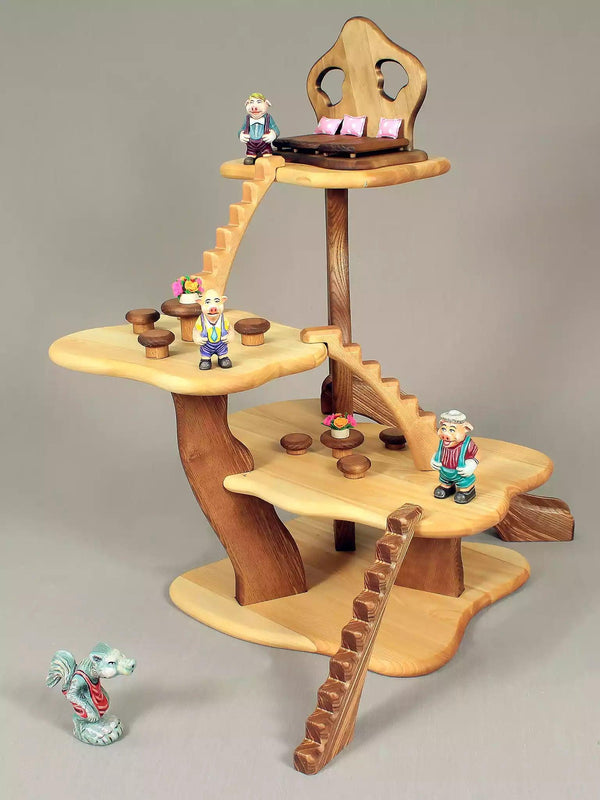 Tree Dollhouse with Furniture - Lily - Noelino Toys