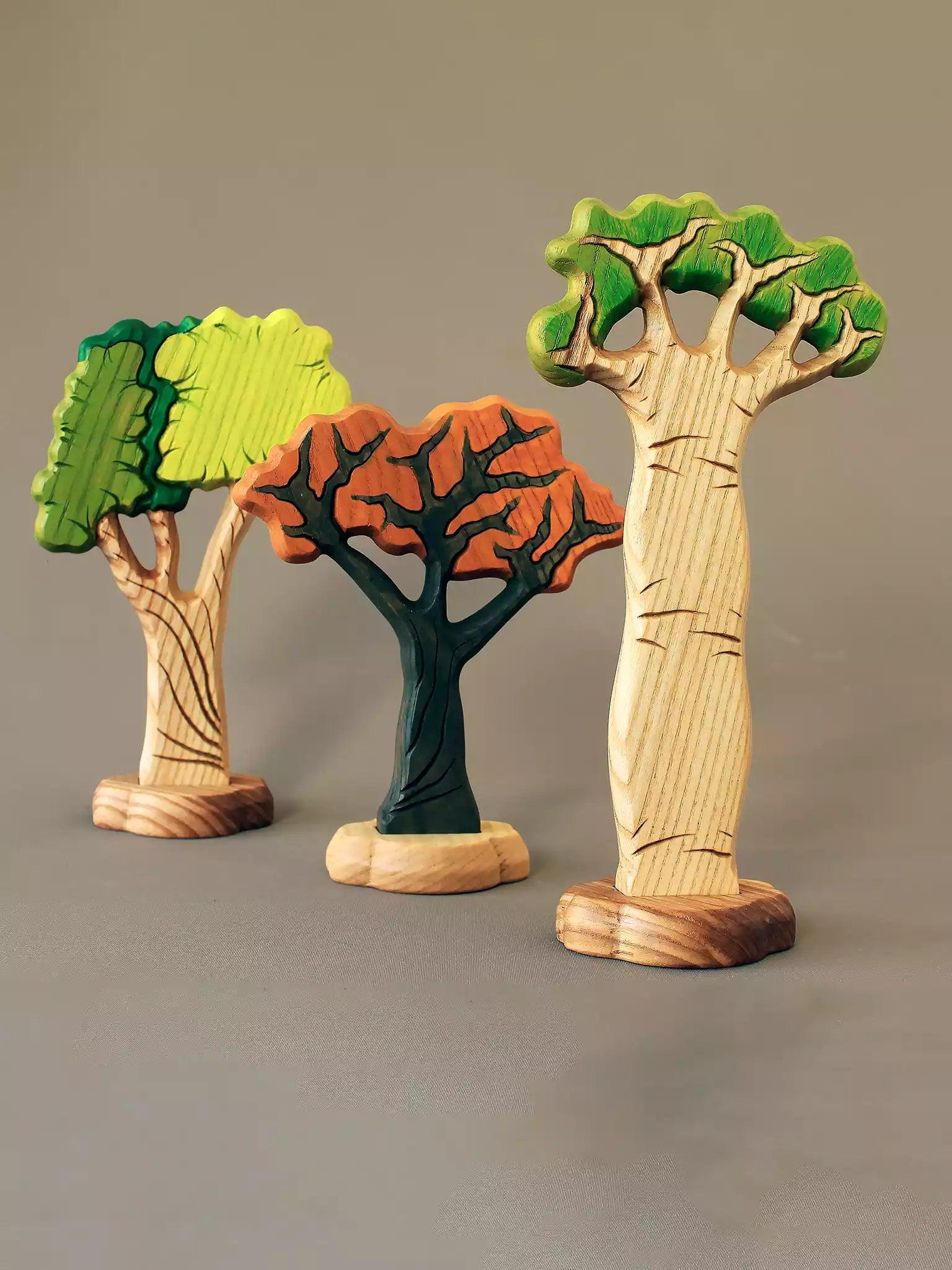 Wooden Baobab Tree Toy - Noelino Toys