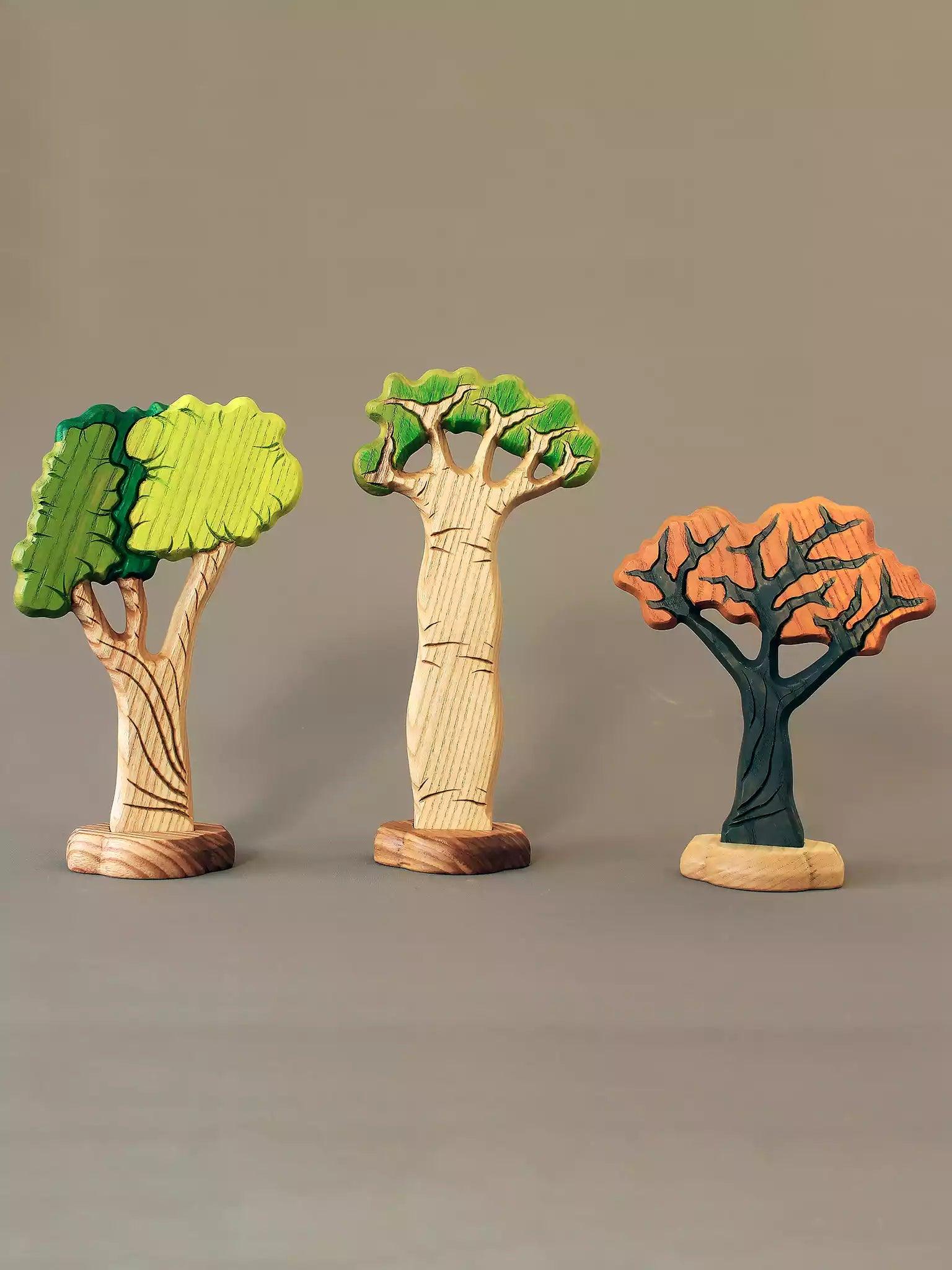 Wooden Baobab Tree Toy - Noelino Toys
