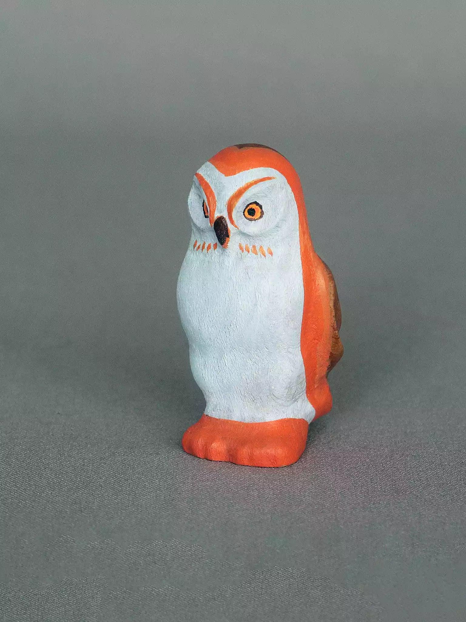 Wooden Barn Owl Toy - Noelino Toys