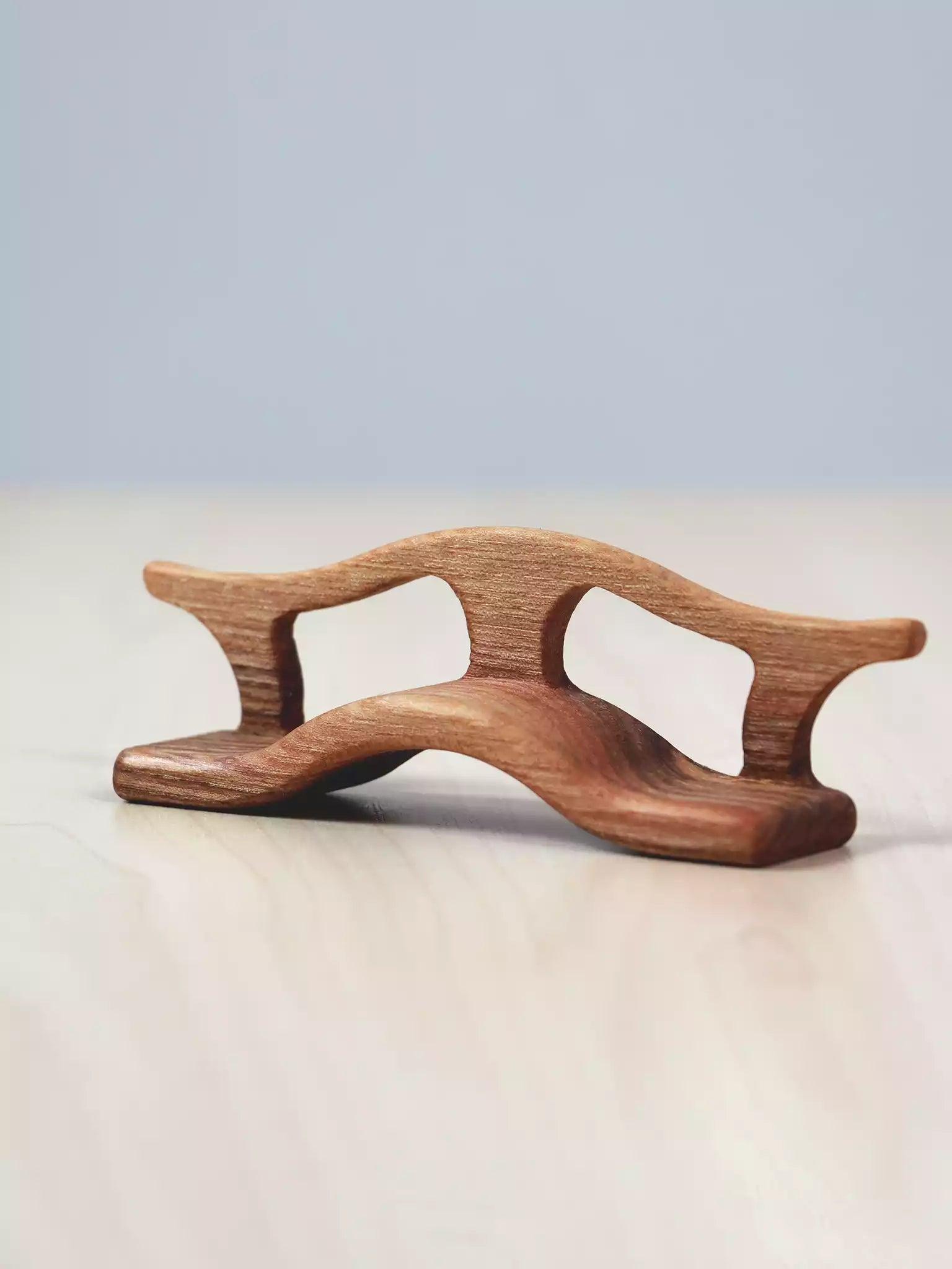 Wooden Bridge Toy with Railing - Noelino Toys