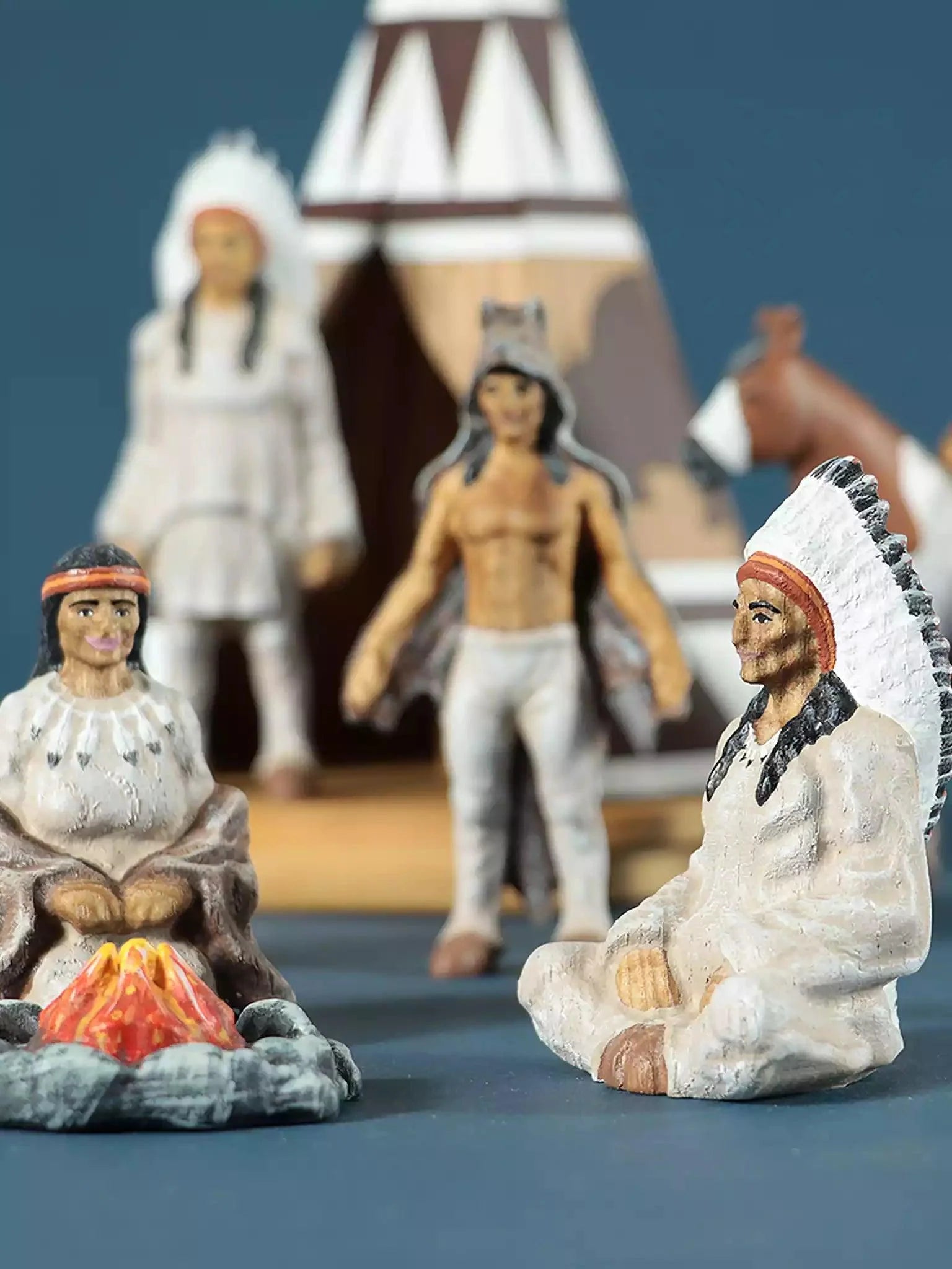 Wooden Figurines - Noelino Toys