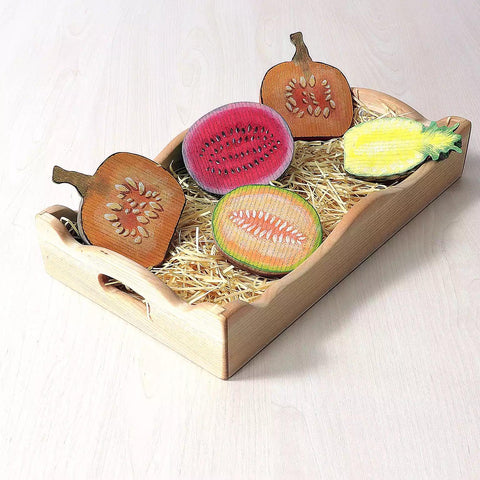 Wooden Fruits