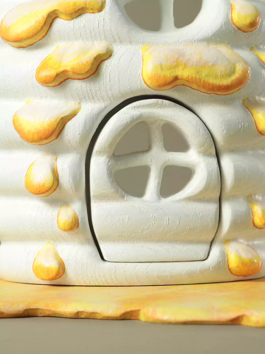 Fairy tale wooden beehive toy home for small world play