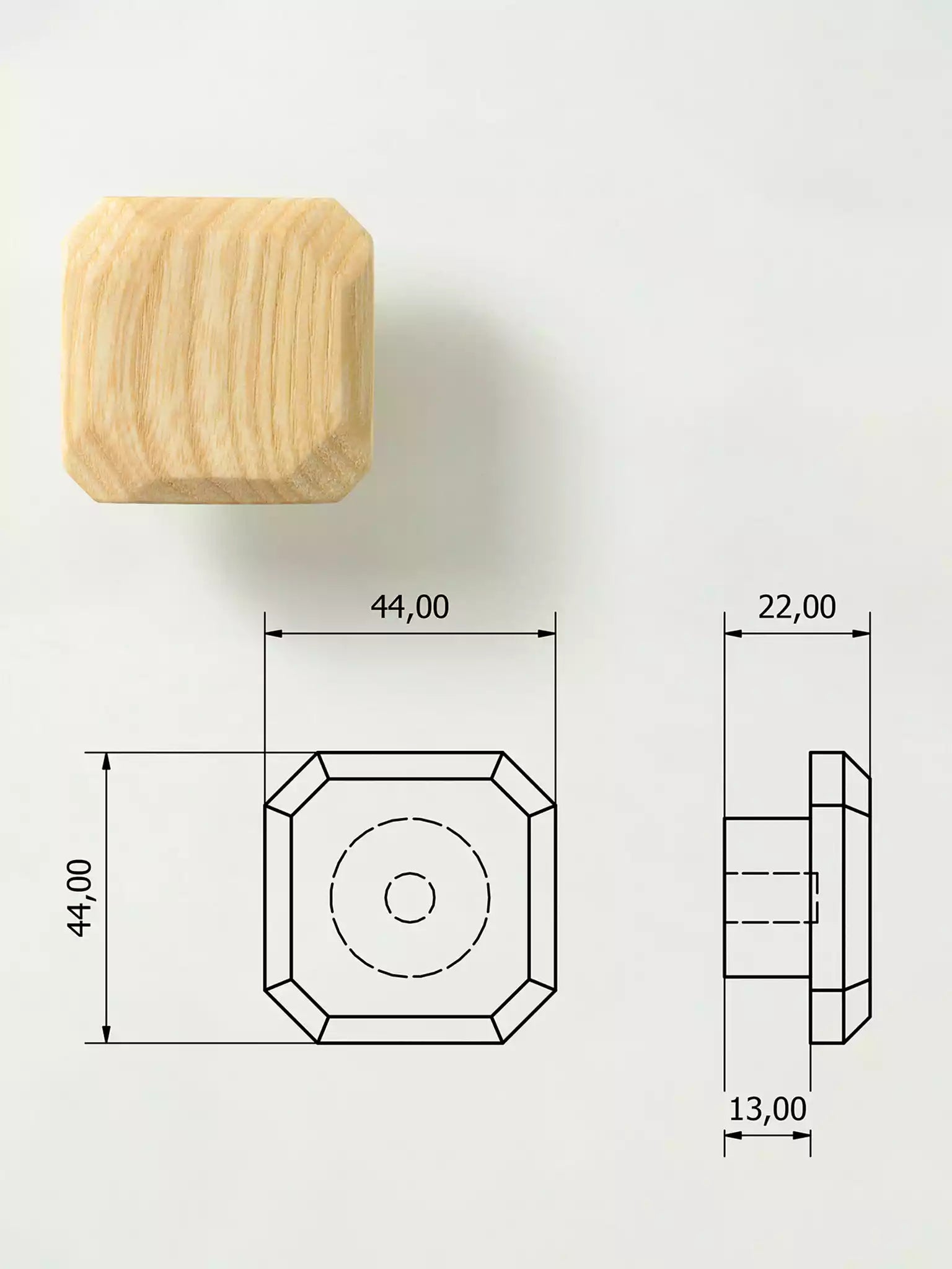 Wooden Knobs for Dresser