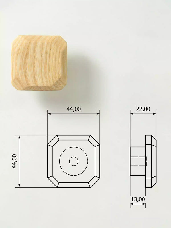 Wooden Knobs for Dresser