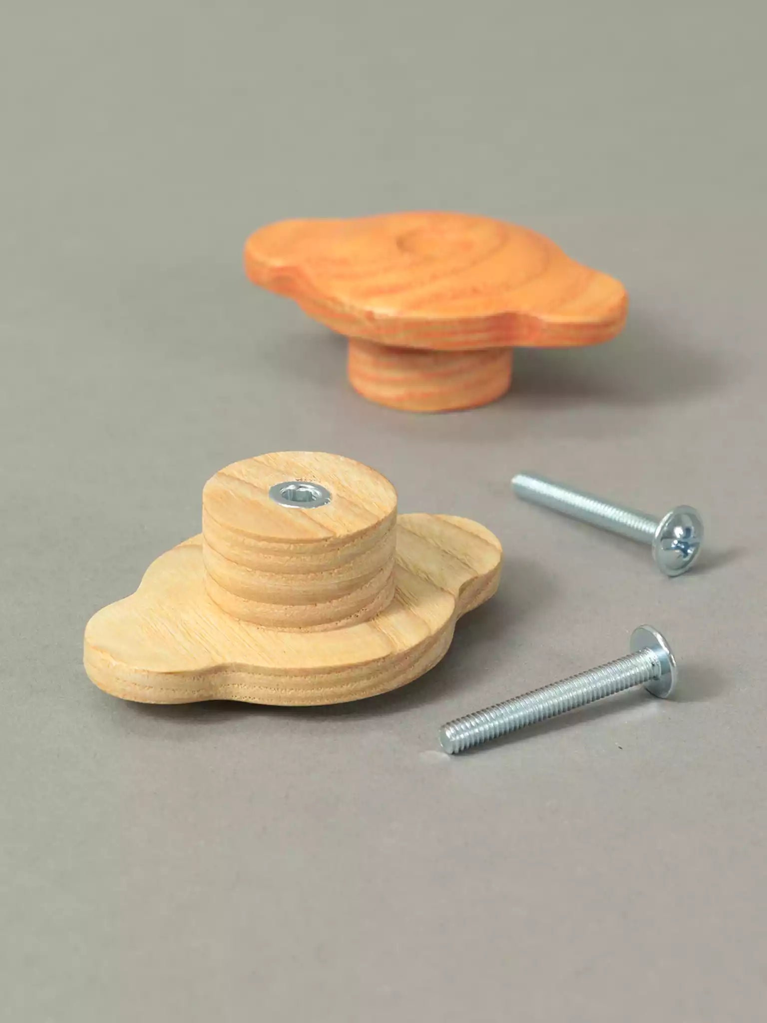 Minimal Solid Wood Drawer Pulls