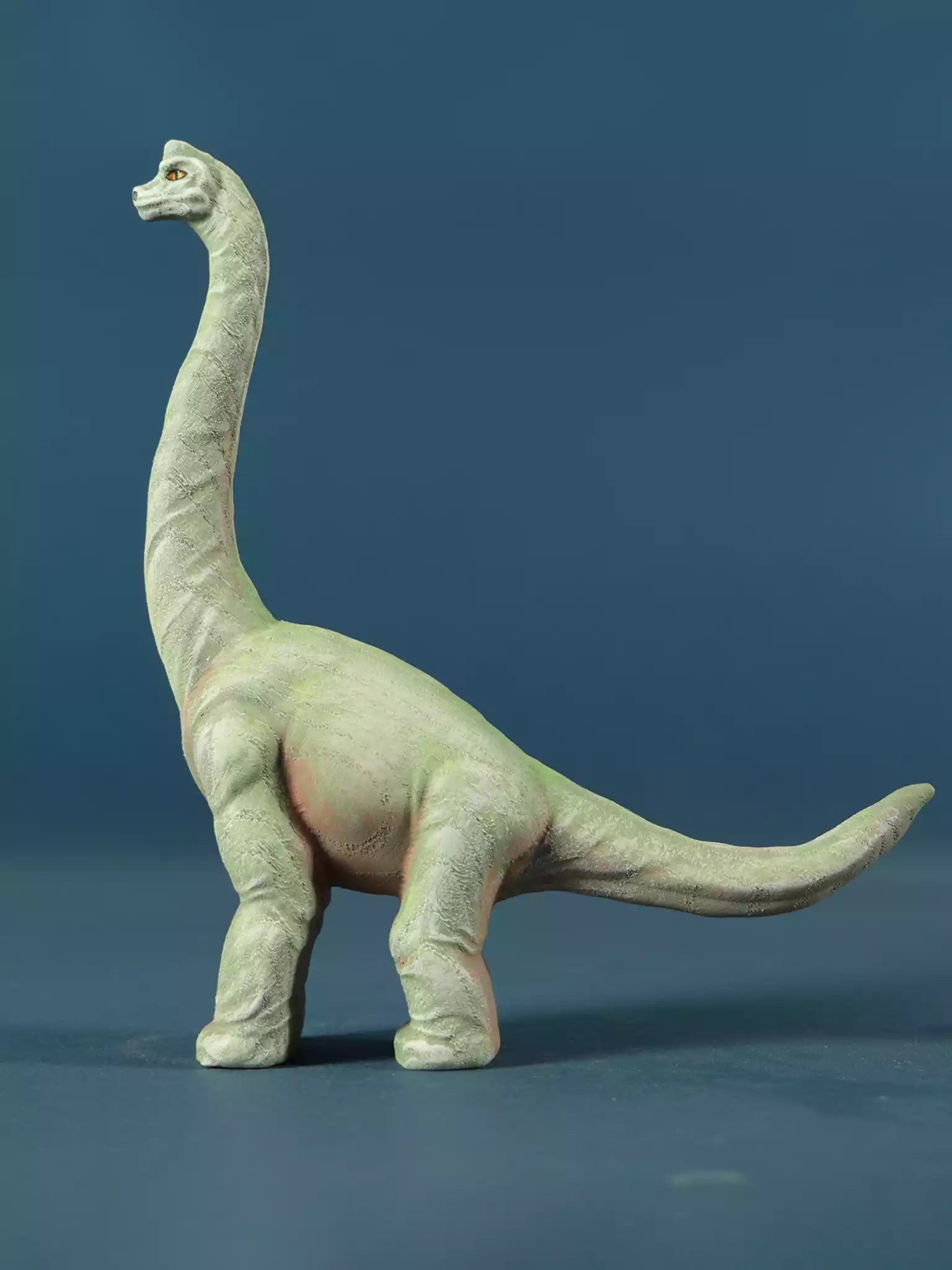 Wooden Brachiosaurus Toy