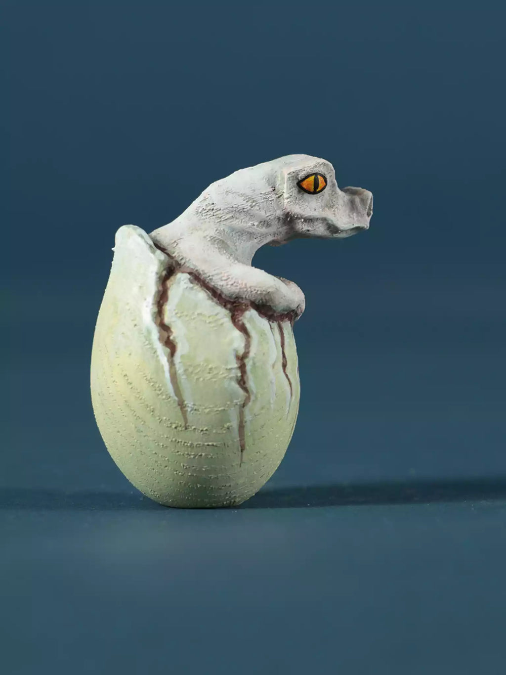 Wooden Hatching Dinosaur Egg - Allosaurus Toy