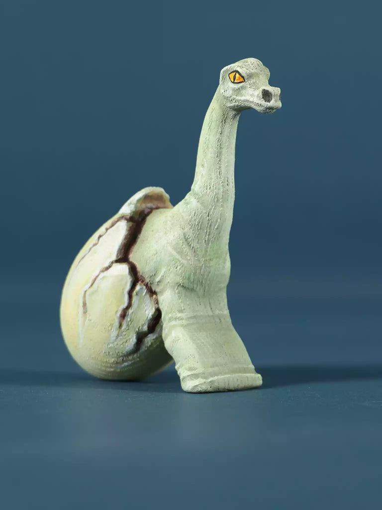 Wooden Dinosaur Egg - Brachiosaurus