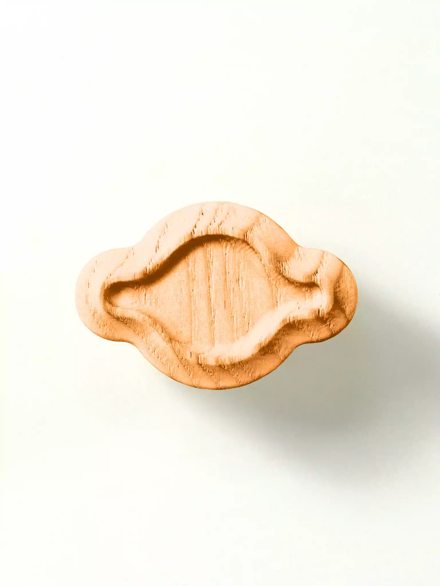 Colored Ash Wood Furniture Handle for Dresser on a white background