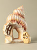 Noelino Toys wooden seashell house for imaginative play