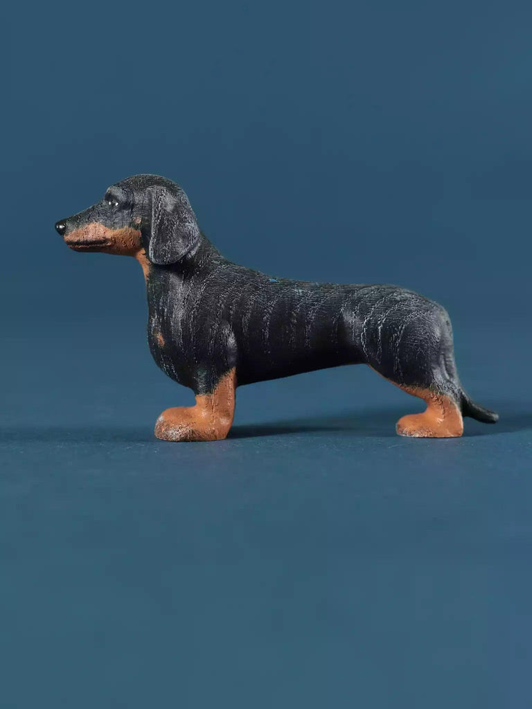 Dachshund Teckel Dog Wooden Toy - Noelino Toys