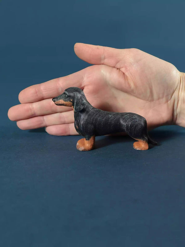 Dachshund Teckel Dog Wooden Toy - Noelino Toys