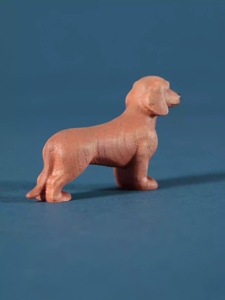 Dachshund Teckel Dog Wooden Toy - Noelino Toys