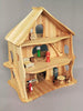 Handcrafted Wooden Dollhouse - Sunflower - Noelino Toys