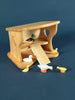Handmade Wooden Chicken Coop - Noelino Toys