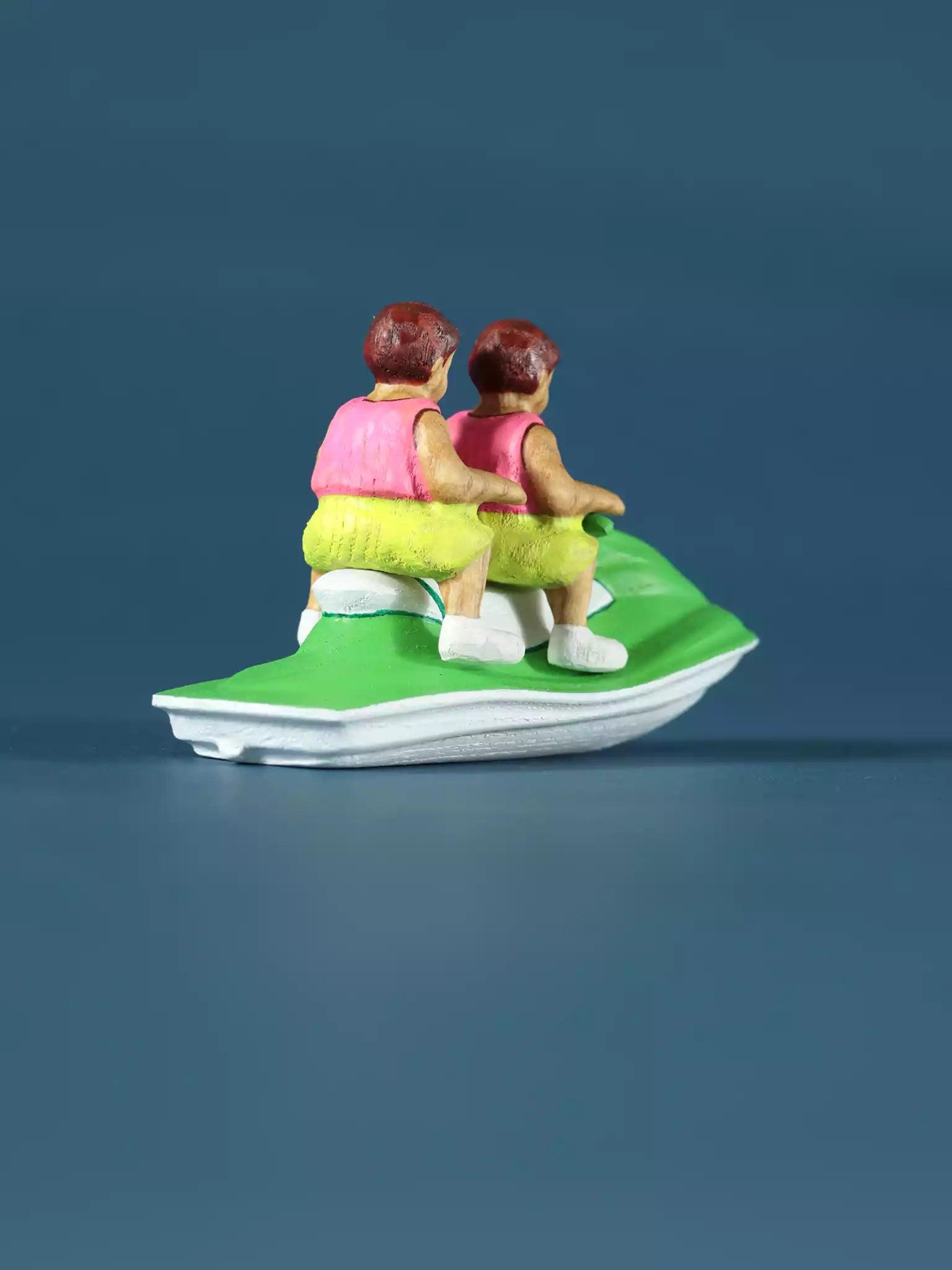 Jet Ski Wooden Toy - Noelino Toys