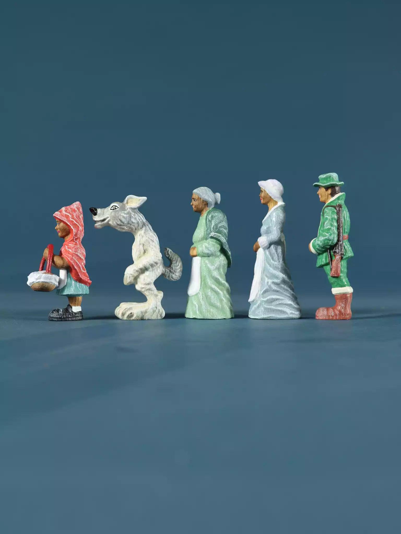 Little Red Riding Hood Figurines - Noelino Toys