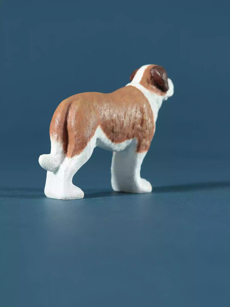 Saint Bernard Dog Wooden Toy - Noelino Toys