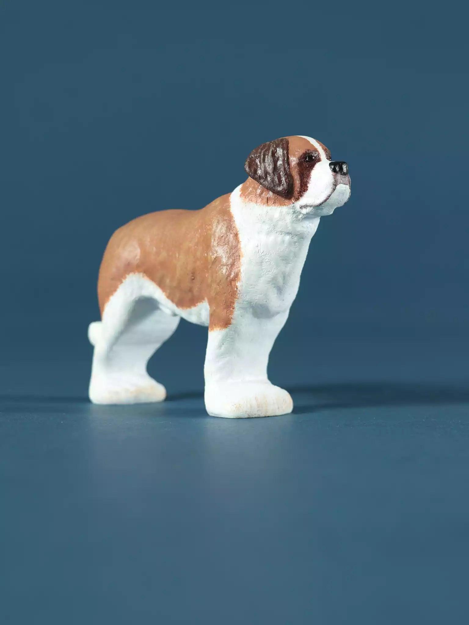 Saint Bernard Dog Wooden Toy - Noelino Toys