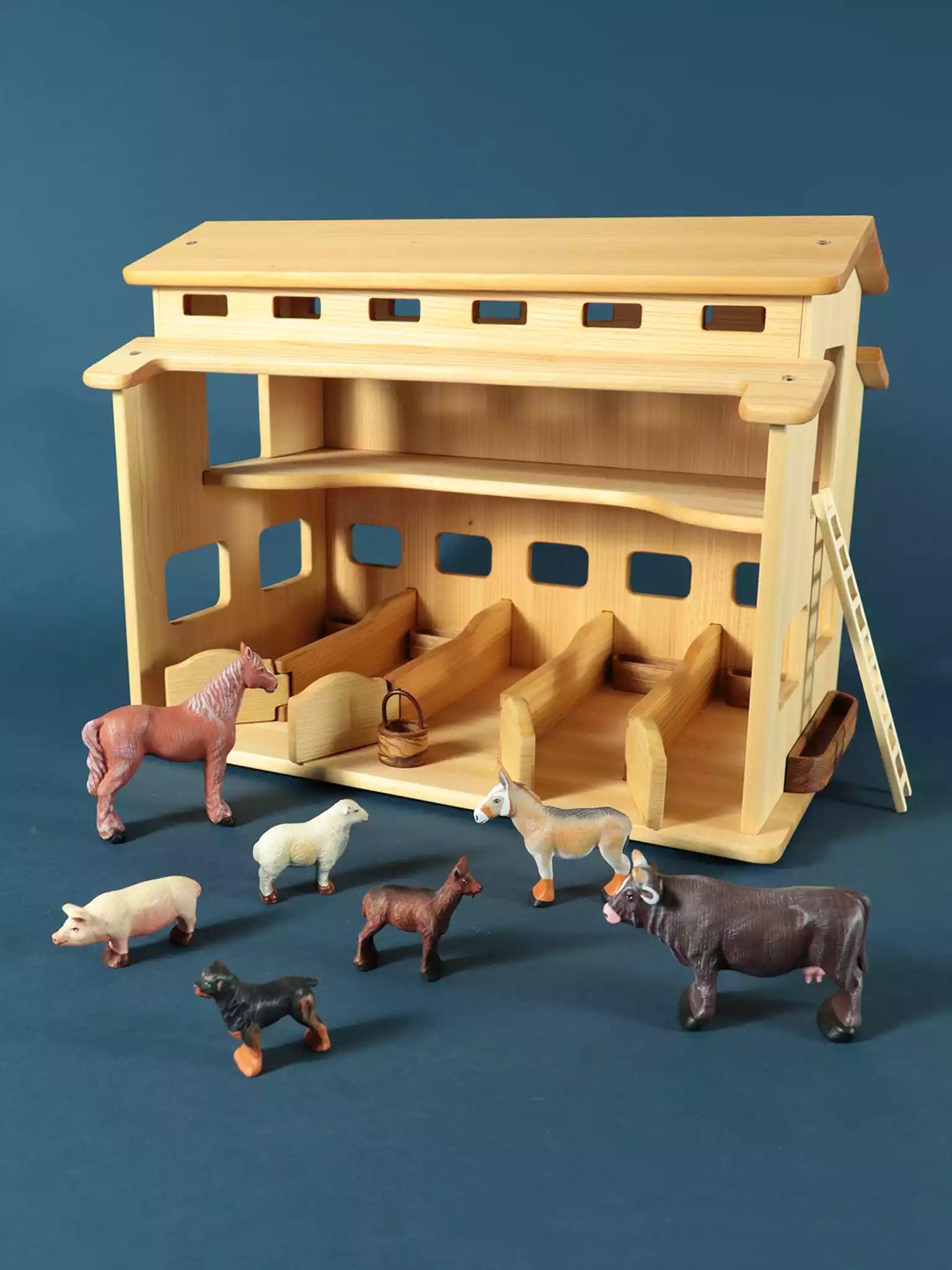 Solid Wood Farm - Bavaria - Noelino Toys