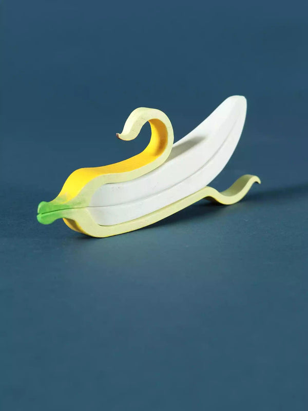 Wooden Banana Educational Stacking Fruit Toy - Noelino Toys