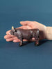 Wooden Cow Collectible Toy Figurine - Noelino Toys