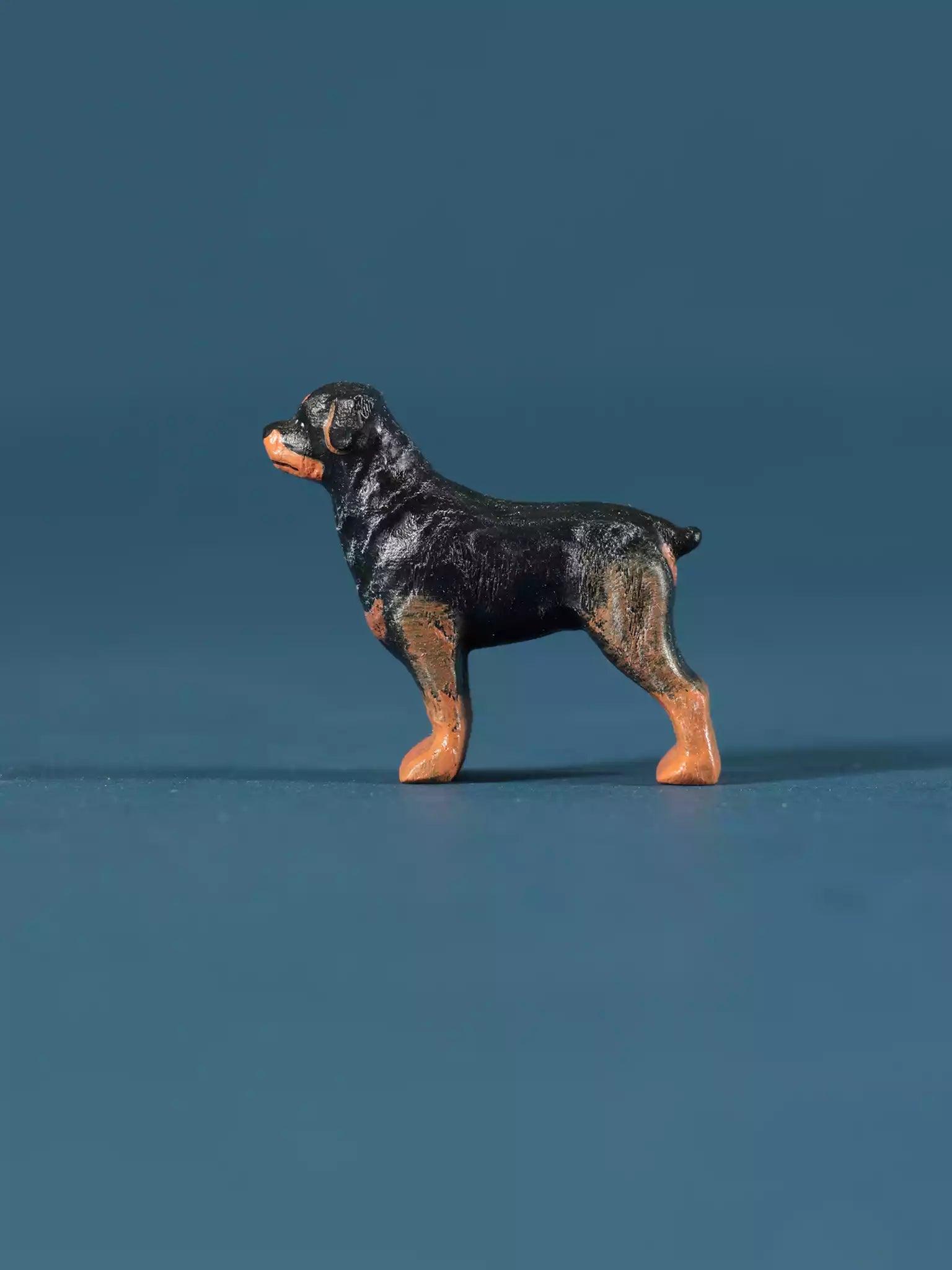 Wooden Dog - Collectible Farm Animals - Noelino Toys