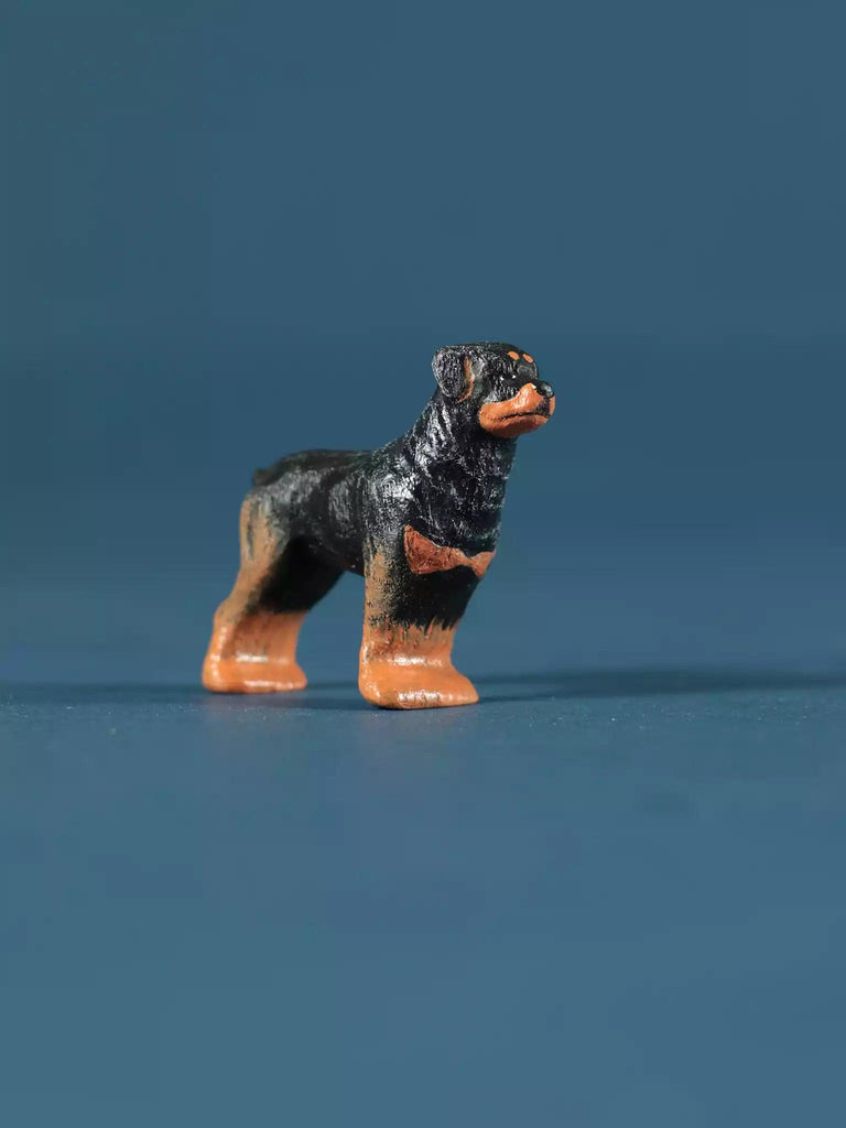 Wooden Dog - Collectible Farm Animals - Noelino Toys