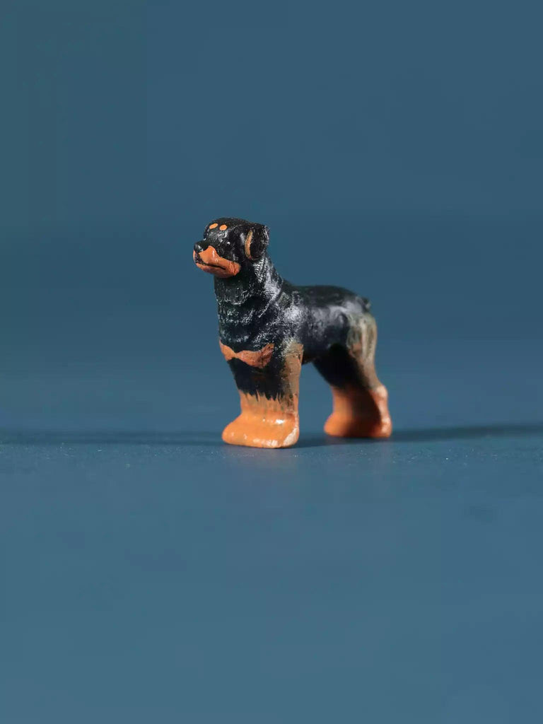 Wooden Dog - Collectible Farm Animals - Noelino Toys