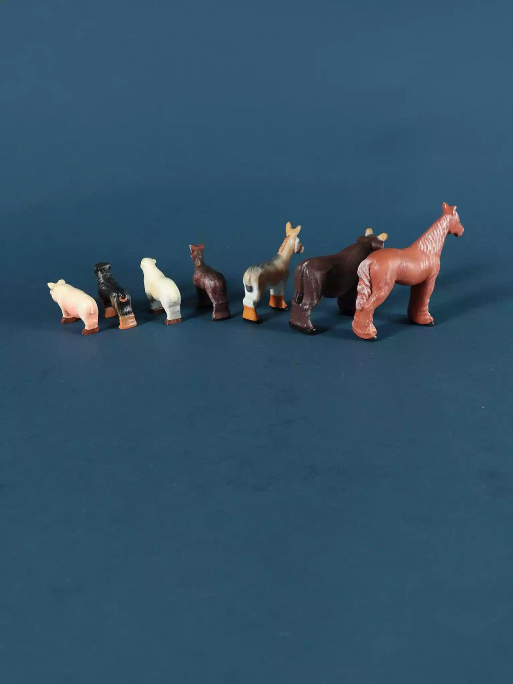 Wooden Farm Animals - Collectible Toy Set - Noelino Toys