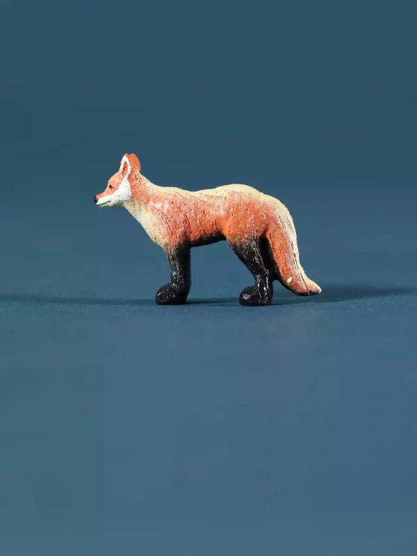Wooden Fox - Collectible Woodland Animals - Noelino Toys