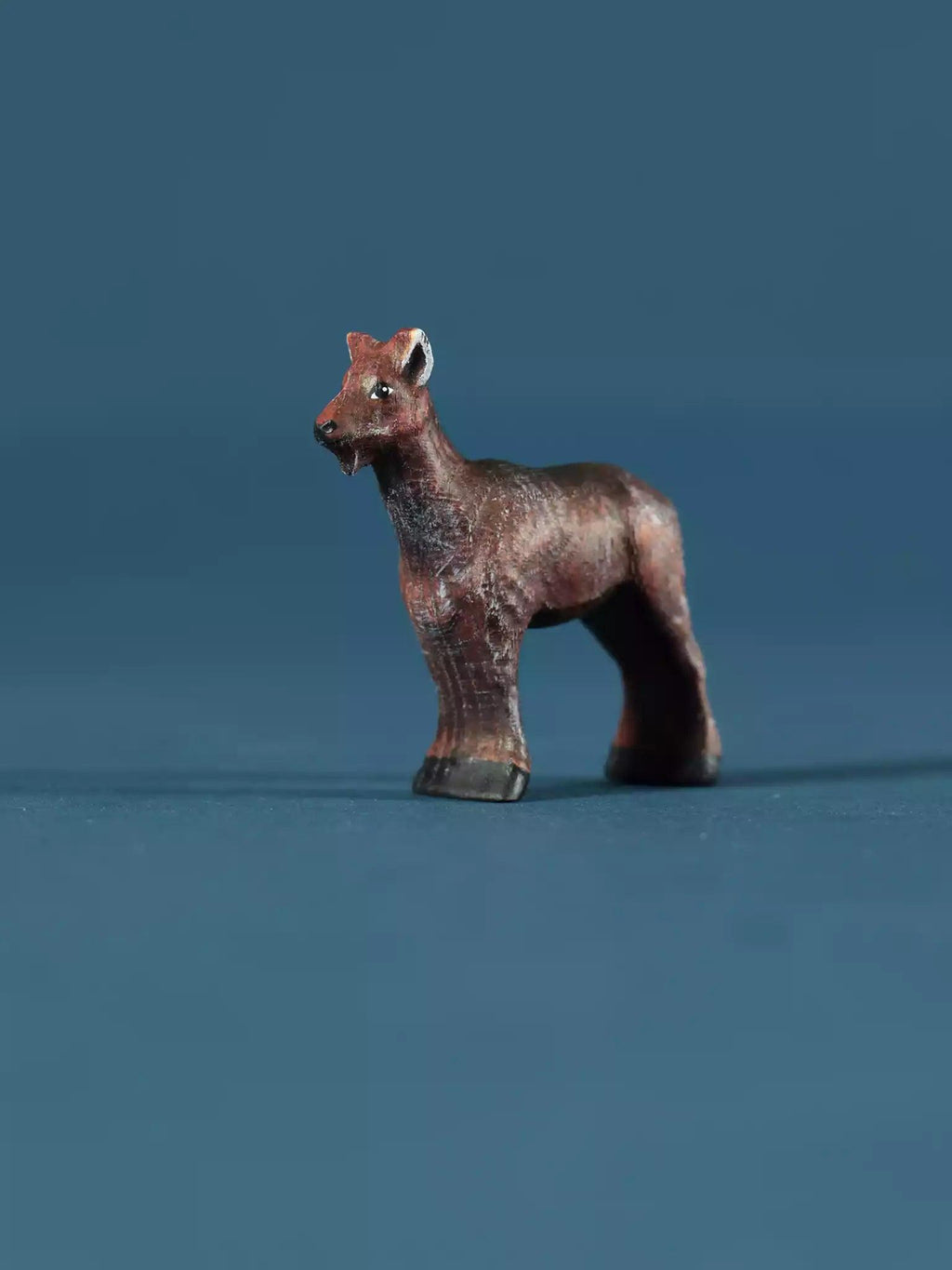 Wooden Goat Collectible Toy Figurine - Noelino Toys