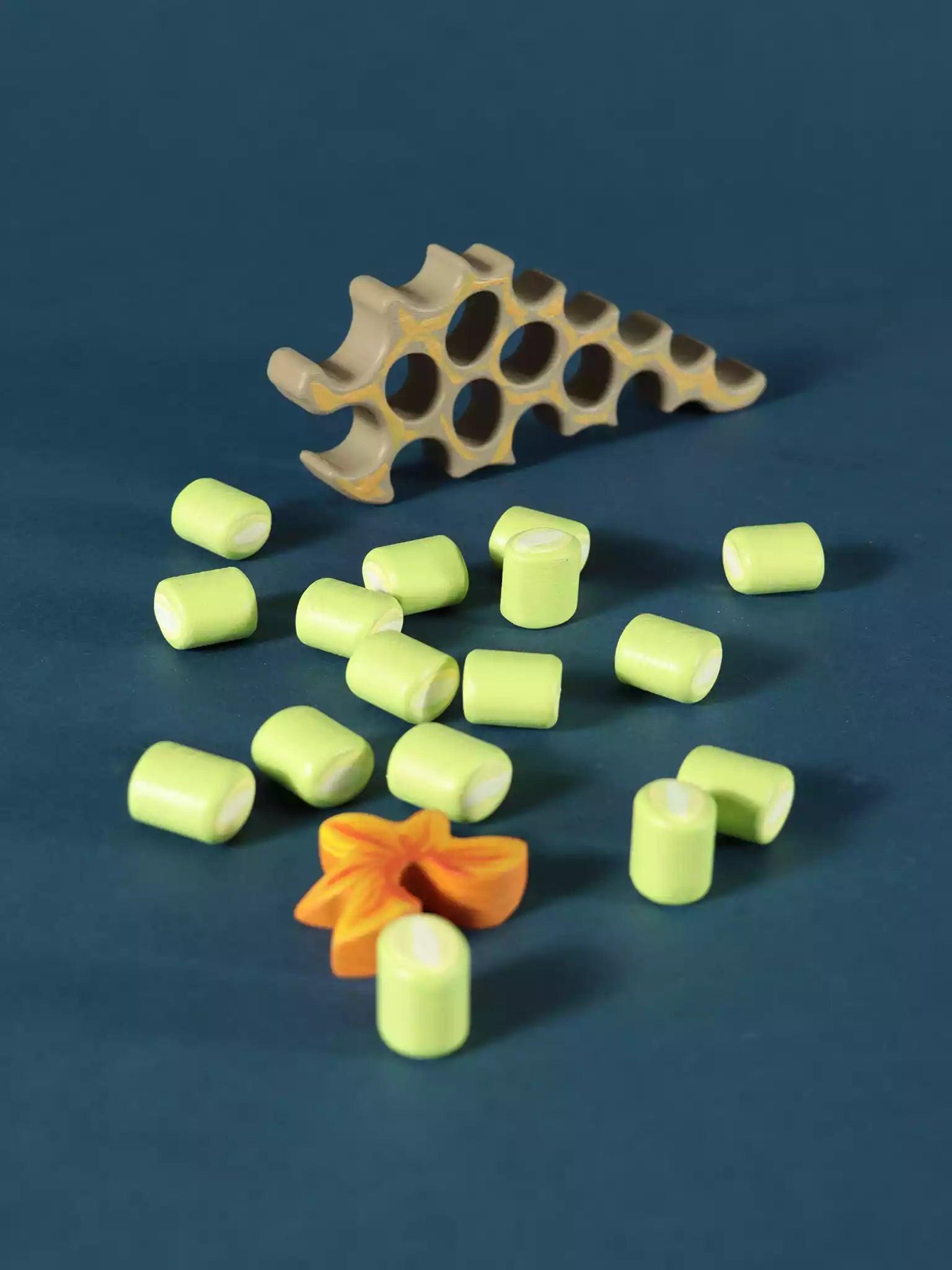 Wooden Grape Educational Stacking Fruit Toy - Noelino Toys