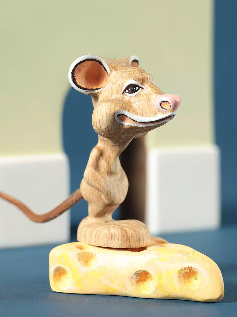 Wooden Mouse Toy - Noelino Toys