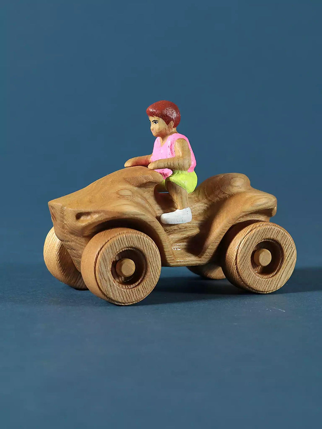 Wooden Off-Road Quad Bike - Noelino Toys