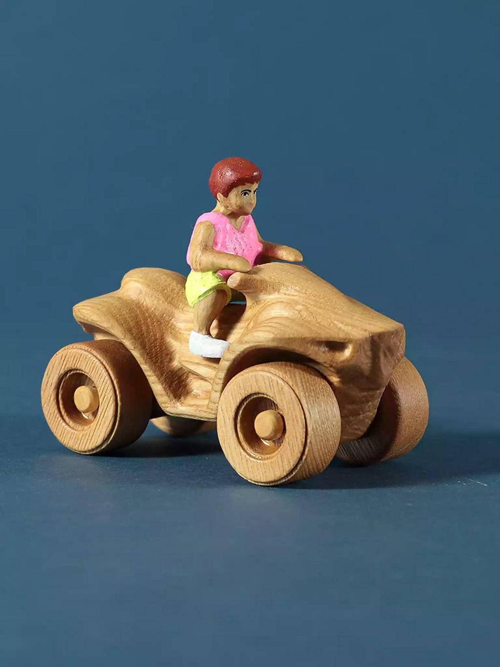 Wooden Off-Road Quad Bike - Noelino Toys