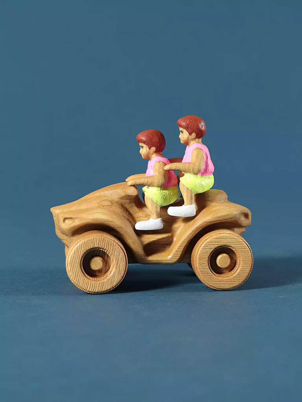 Wooden Off-Road Quad Bike - Noelino Toys