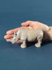 Wooden Rhinoceros - Collectible Safari Animals - Noelino Toys