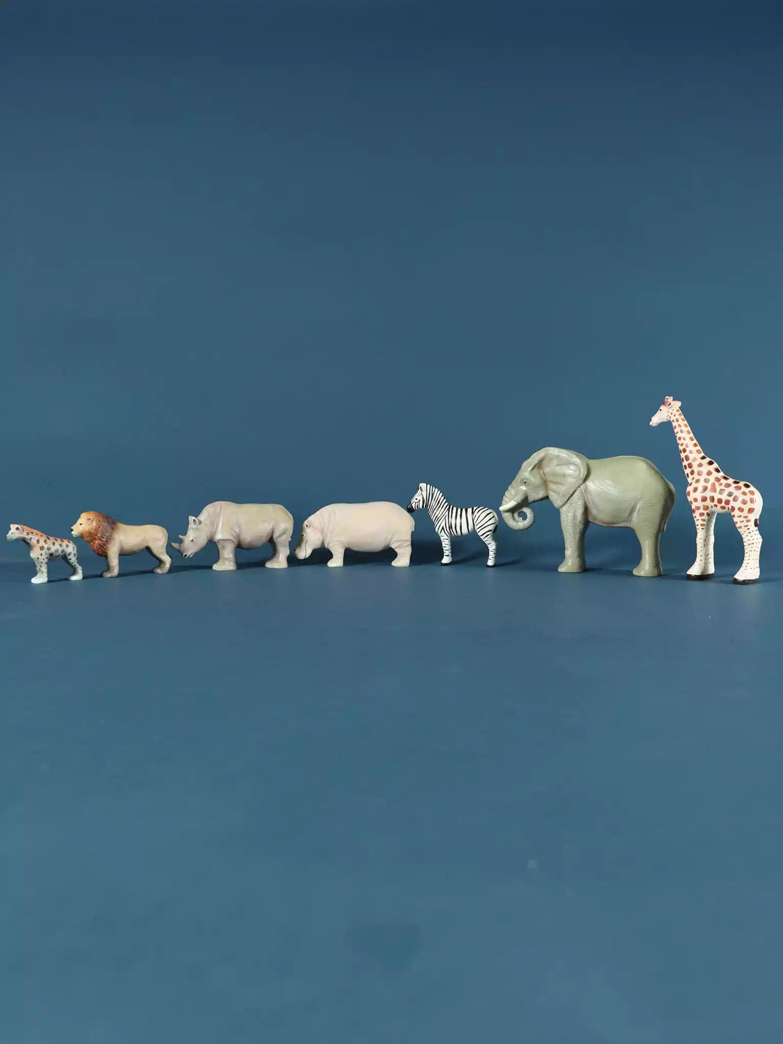 Wooden Savannah Animals