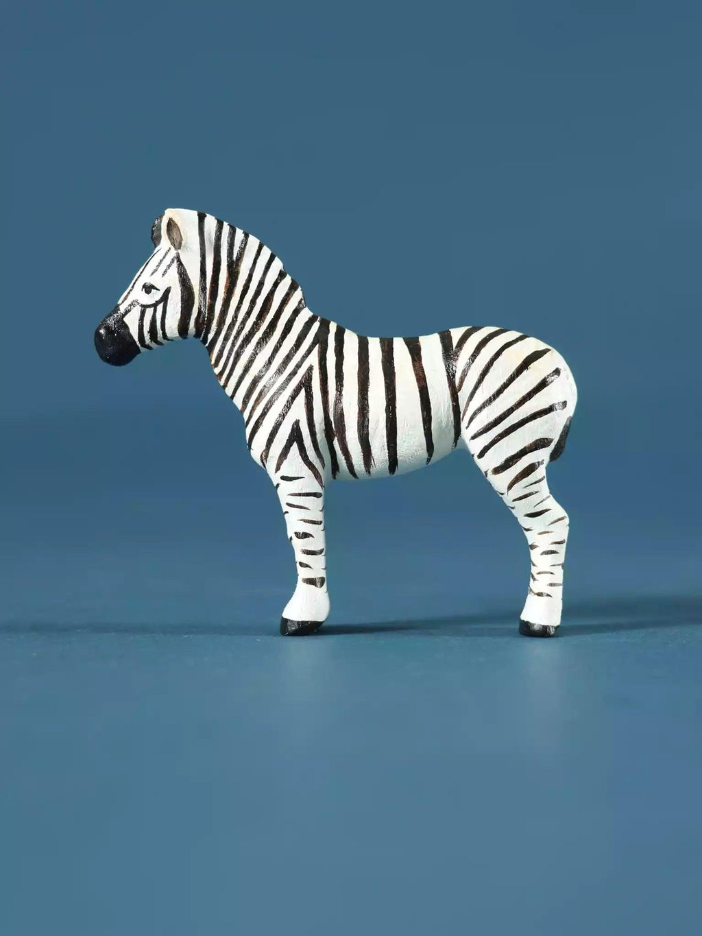 Wooden Zebra - Collectible Safari Animals - Noelino Toys