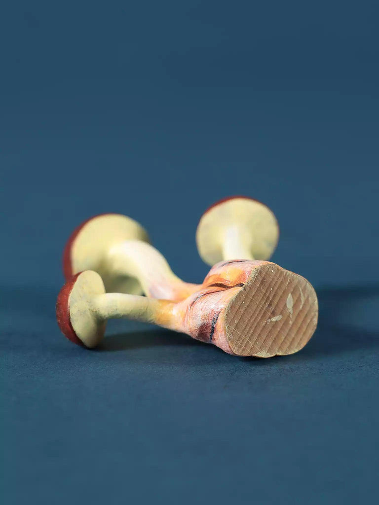 Carved Mushroom Toy - Gymnopilus Junonius - Noelino Toys