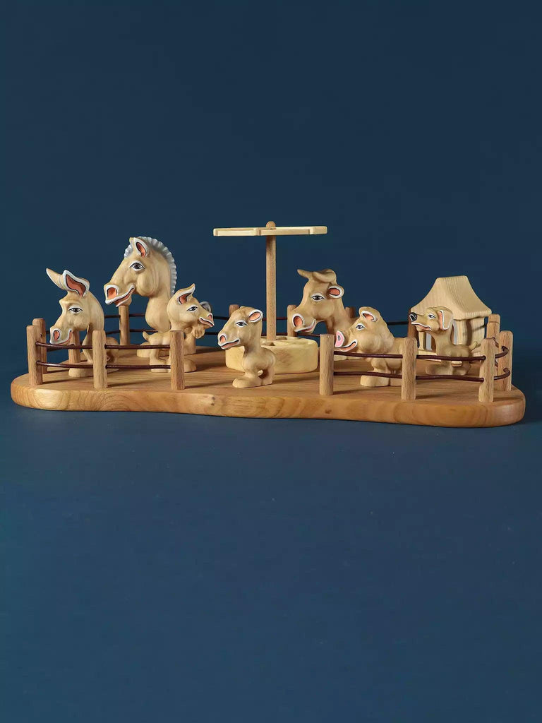 Handmade Paddock for Animals - Noelino Toys