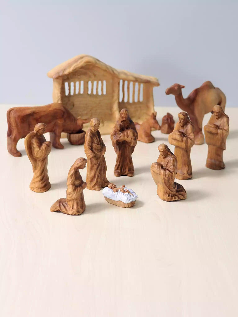 Nativity Scene - Wooden Big Set - Noelino Toys