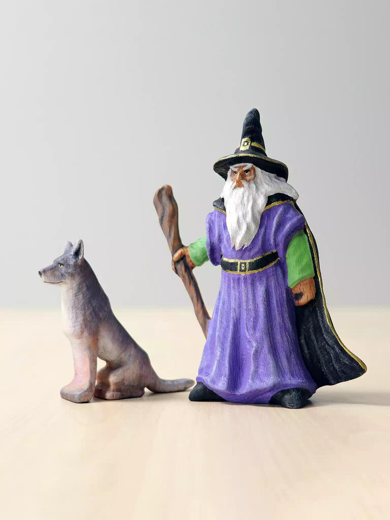 Wizard Toy Set – Severus and Wolf - Noelino Toys