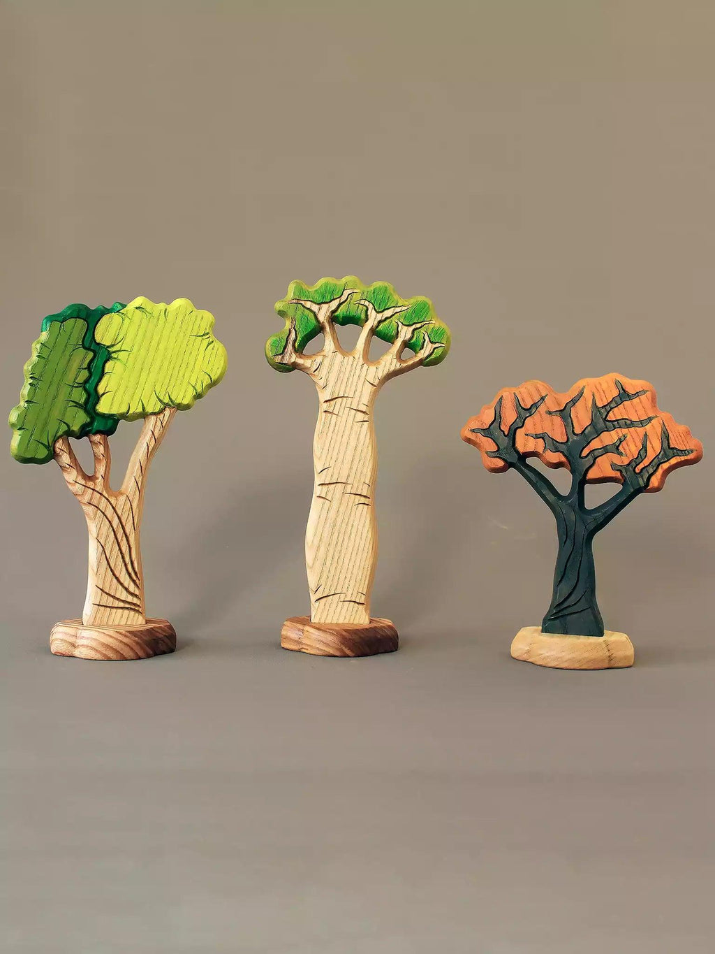 Wooden African Ebony Tree Toy - Noelino Toys