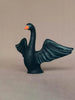 Wooden Black Swan Flying - Noelino Toys